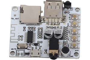 Omquot Bluetooth 4.1 Audio Receiver Module för Bilhögtalarförstärkare Kretskort, Project