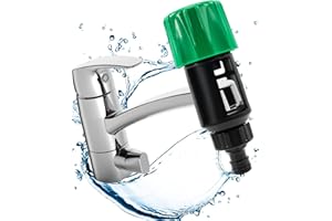 CaLeQi Tap Hose Connector for Garden Bathroom Kitchen Indoor Outdoor Hose Pipe Tap Attachment
