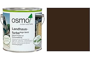 Osmo Landhausfarbe Dunkelbraun 2,50 l - 11400010