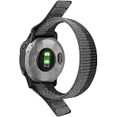 Garmin Instinct 3 &ndash; 45 mm Solar Kordon Hasır Kumaş UltraFit Nylon Yedek Kayış Yeşil -parent