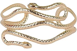 PPX Bransoletka Wężyk Złoto Cleopatra Egipska Kostium