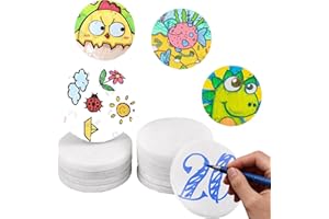 OTTOOPPXIN 20 Pezzi Sassi da Dipingere, 5 cm Pietre Piatte da Dipingere Rocce, Dipingere I Ciottoli, Pietre Piatte per Pittura per Vasi, Pittura, Acquari, Giardino, Confezione Mini, Bianco