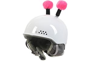 Crazy Ears Casco Accessori di Ape Teddy Mouse Gatto. Ski Orecchie Adatto per Casco da Sci Casco da Motociclista Casco da Bici e Molto Altro Ancora. Casco Decorazione per Bambini e Adulti