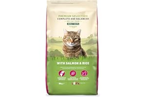 by Amazon Complete Croquettes complètes pour chats adultes, au Saumon & riz, 1 x 10 kg (Anciennement une marque Lifelong, même produit)