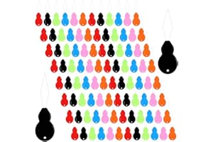 Gjinxi Nadeleinfädler, 100 Stück Nadel Einfädler Nadeleinfädler zum Handnähen Einfädle Hilfe Nadelöhr für feine Handarbeiten Stickerei Seheinschränkung oder kleinen