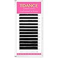 (CC-0.15, Mixed 8-15mm) - TDANCE Premium CC Curl 0.15mm Thickness Semi Permanent Individual Eyelash Extensions Silk Volume Lashes Professional Salon Use Mixed 8-15mm Length In One Tray (CC-0.15,8-1...
