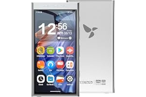 HiBy Digital M300 Android MP3 Player with Bluetooth and WiFi Streaming Player Android 13 Snapdragon 665 HIFI Audio (PCM/DSD) FM Radio Speaker Touchscreen 32GB + 2TB Expandable Storage