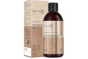 ‎MAXMEDIX Reines Bockshornklee Öl 100ml - Für Haut, Haare, Bart, Brust & Gesäß - Kaltgepresstes Bockshornkleeöl mit Vitamin E - Vegan & natürlich - Körperöl aus Bockshornkleesamen - Fenugreek Oil - maxmedix