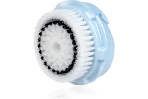 1 x têtes pour brosse E-Cron. Compatible Rechange pour Clarisonic nettoyage facial pour la peau en Delicate, Mia 1, 2, 3 (Aria), Smart Profile, Alpha Fit, Plus, Sonic Radiance