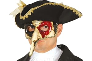 FIESTAS GUIRCA Guirca 12925 - Antifaz Veneciano Nariz Deco.Musica