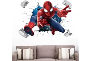 DBZMODISCH 3D Wandtattoo Kinderzimmer, Wandtattoo Kinderzimmer Wandsticker, Wandtattoo Kinderzimmer Junge, wandtattoo kinderzimmer für Kinderzimmer Jungenzimmer Geschenk Groß 1000mmx600mm