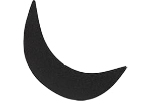 AERZETIX - Lot de 5 panneaux de bord pour casquette à visière 45 mm - en plastique flexible - couleur noir - doublure chapeau pare-soleil loisirs créatifs couture