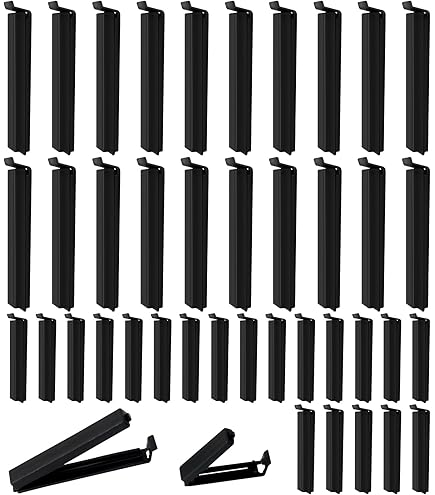 Lot De Pinces à Fermeture En Acier Inoxydable, 10 Pièces, Idéal Pour