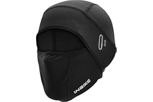INBIKE Cagoule d'été de Moto Vélo Extérieur de Protection Solaire pour Homme Femme Balaclava Visage Multifonction X-9