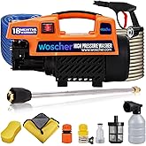 Woscher AquaWash Car Washer High Pressure Gun Pressure Washer for Car, Car Washing Pump for Car, Bike and Home Use Cleaning |