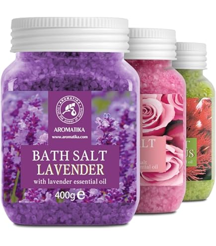 Delicate Rose Spa Badesalz – 500 G, Natürlich & Vegan – Für Whirlpool & Bad, Mit Meersalzkristallen