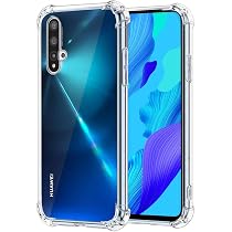 Ivoler Silikon-Hülle Für Huawei Nova 5T / Honor 20 – Transparent, Stoßfest, Mit Schutzecken