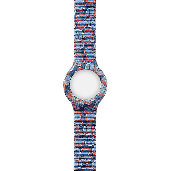 Orologio Donna HIP HOP Dream In Colour, Cinturino In Silicone E Tessuto Multicolore, 32mm, Impermeabile 50m