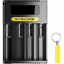 Caricabatterie NITECORE UMS2 | Dual-Slot Per Li-Ion/Ni-MH | Ricarica Rapida Con Display LCD - Foto 5