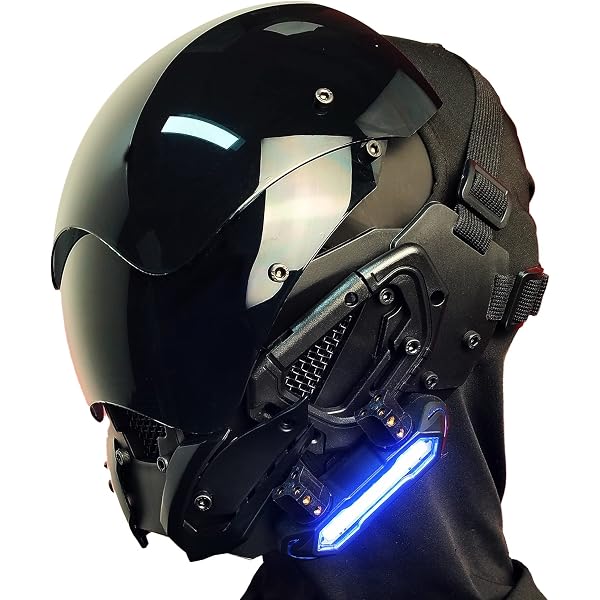 Casco Daft Punk Thomas De Resina Para Cosplay, Réplica De Lujo, Tamaño Adulto 62 Cm, Plateado, Perfecto Para Halloween Y Fiestas