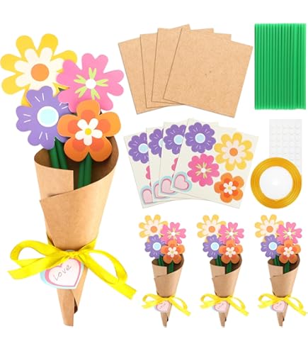 Baker Ross Tapons De Noël à Encre Intégrée (Paquet De 10) - Loisirs Créatifs Pour Enfants AT251