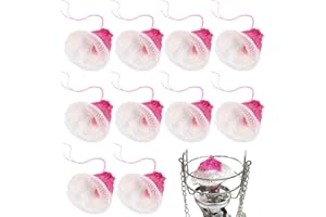 BESPORTBLE Gluehstrumpf per lanterna a gas – 10 pezzi lanterna a gas a testa singola in rete a gas lampada a gas per stoppini di ricambio per campeggio, escursionismo, zaino