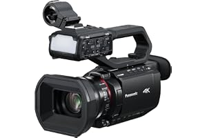 Produktbild: Panasonic AG-CX18EH 4K 60p Professional Camcorder with 25mm Wide-Angle Lens, 24x Zoom, 3G-SDI, XLR, 5-Axis Hybrid OIS, LED Li