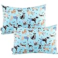 Toddler Pillowcases - 2 Pack Pillowslip Case Fits Pillows Sized 13 x 18 or 12x 16 Bedding Pillow Cover for Sleeping Kids Bedding Pillow Cover Dog Kids' Pillowcases - by UOMNY
