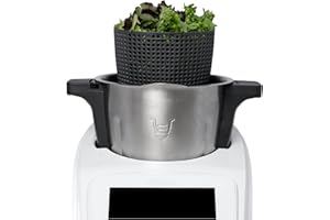 ‎MIXFINO MixFino Salatschleuder für Monsieur Cuisine Connect Trend & Smart - Endlich Salat trocknen mit deinem Monsieur Cousin Connect Zubehör - Deine Ersatzteile für Monsieur Cuisine Connect Zubehör