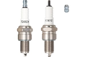 ‎TORCH TORCH F7RTC Zündkerzen-Ersatz für NGK 5534/BPR7ES, BOSCH 7992/WR5DC 4038/WR5DP, Champion 332/RN7YC 415/RN9YC 818/RN2C, Denso W22EPR-U/3088, AC, 2 Stück Delco R41 CXLS, OEM