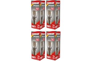 WILORI 4x Eveready Appliance Bulb 15W