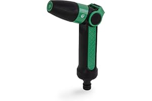 RASENWERK® - bezstopniowo regulowany ogrodowy pistolet zraszający - z jednym suwakiem - zraszanie wodą do nawadniania ogrodu - pistolet zraszający do różnych potrzeb podlewania