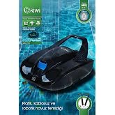 Kiwi Krpc-7170 Kablosuz Havuz Temizleme Robotu Siyah | 5000 Mah & 120 L/Dak Debi & &Ccedil;ift Motor
