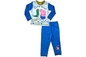 PEPPA PIG George Pig Boys Dine-Saw!! Pyjamas Ages 18 Months To 5 Years