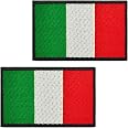 TOPPA PATCH RICAMATA FIM FEDERAZIONE ITALIANA MOTOCICLISTI TERMOADESIVA CM 9x6,8