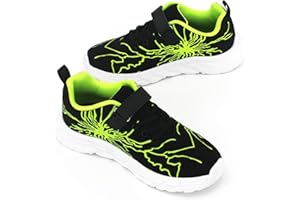 AMZHRLY Baskets Fille Léger Respirant Sneakers Sport Antidérapant Chaussures de Course pour Extérieur et Intérieur 28-39EU