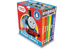 Thomas & Friends: Pocket Library: Six Pocket-Sized Illustrated Story Board Books in a Handy Slipcase – Perfect Christmas Stocking Filler to Entertain Young Train Fans When Out And About