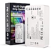WLED Addressable Strip Controller ESP32 Webserver zur Steuerung von NeoPixel (WS2812B, WS2811, SK6812) LEDs oder auch von SPI