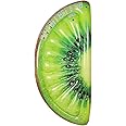 Toyland® 1.78m x 0.85m (6ft x 2.8ft) Giant Kiwi Slice Inflatable Pool Float Lounger - Novelty Summer Accessory - Beach & Swimming Pool Lilo