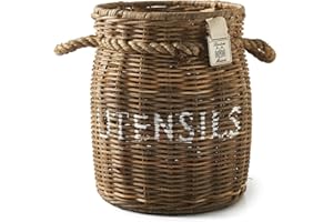 Riviera Maison - Rustic Rattan Utensils Pot