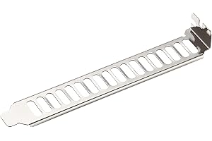 ‎SILVERSTONE TECHNOLOGY SilverStone SST-Aeroslots - PCI Slotblech mit Lüftungsschlitzen, Nickelbeschichtet (4 Stck.)