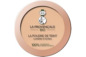 La Provençale Bio - La Poudre de Teint Lumière d'Ocres Certifiée Bio - 100% Ingrédients d'Origine Naturelle - Pour Tous Types de Peaux - Teinte : Clair (01) - 8 g