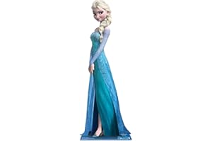 STAR CUTOUTS- Dall'ufficiale Ritagli Star, Decorazione per Feste Ufficiale Disney Frozen Franchise Cartone di Elsa Mini (congelato), Stella, Multicolore, SC901