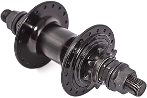 KHEBIKES KHE BMX - Mozzo posteriore ACME a 36 fori, 9 denti, 14 mm, in alluminio, S/B, 165 mm, asse nero, solo 606 g