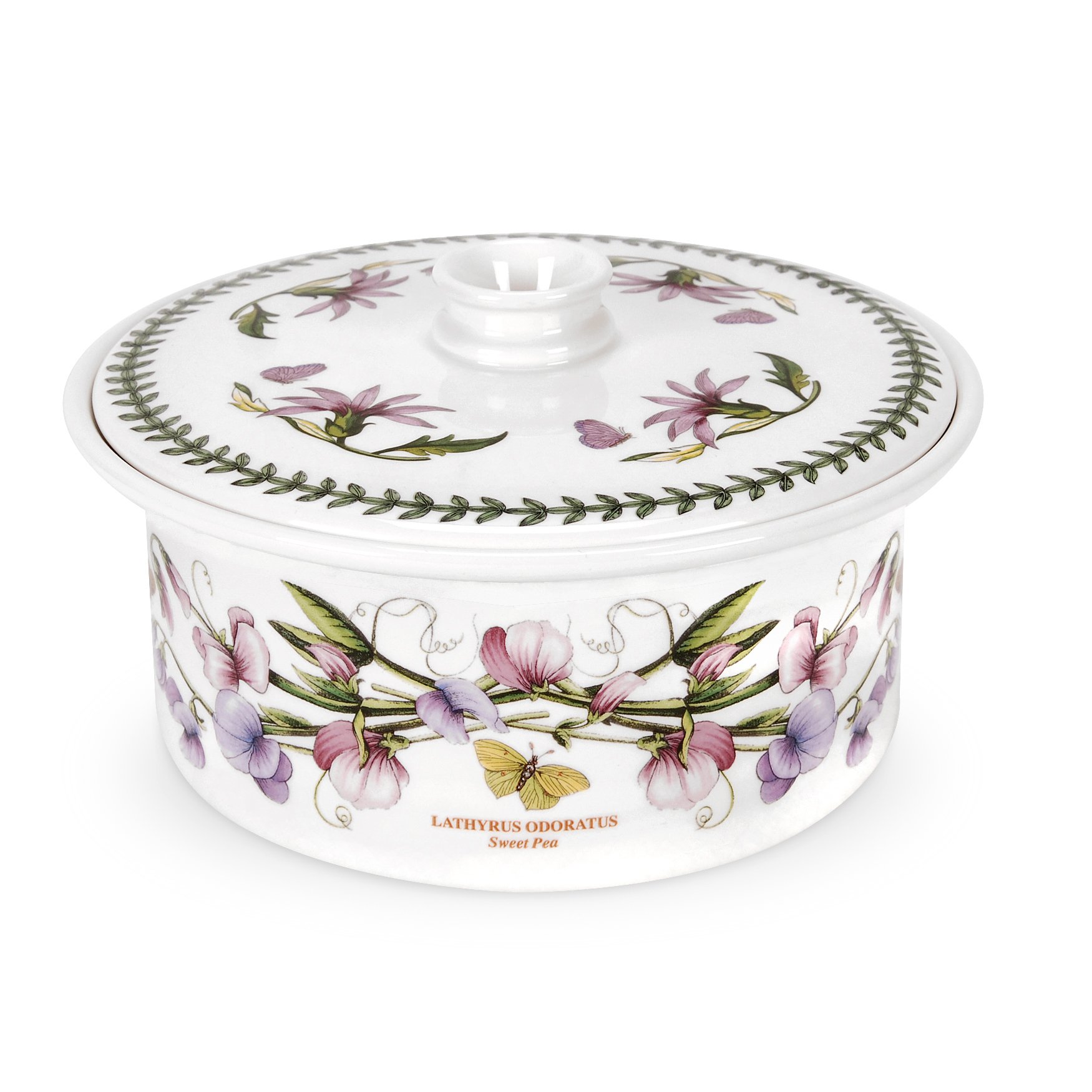 Portmeirion Botanic Garden - 3pt Covered Casserole Dish 48 Oz