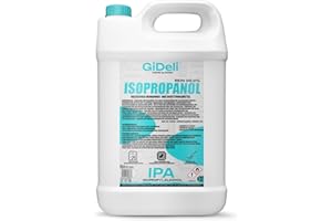 ‎GIDELI GiDeli Isopropanol 99,9% 5l - Isopropylalkohol Reiniger Hochprozentiger - Reinigungsalkohol für Elektronik, 3d Drucker zubehör, Glass, Bildschirmen und Linsen