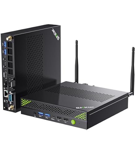 GMKtec M5 PLUS Mini PC AMD Ryzen 7 5825U Windows 11 Pro Çift NIC