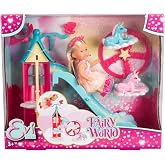 Simba, 105733700, Evi Love Peri D&uuml;nyası, Bir&ccedil;ok İşleve Sahip B&uuml;y&uuml;l&uuml; Oyun Seti, 2 Tek Boynuzlu At Fig&uuml;r&uuml;, 12Cm