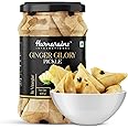 Harnarains International Ginger Gilory In Vinegar(Adrak Ki Gilori)(Oil Free Ginger Pickle)-400 Grams