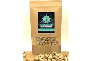 HW HH HAFENWÜRZE Pistazien mit Schale, geröstet und gesalzen – natürlich von HAFENWÜRZE, 1 x 500g Beutel wiederverschließbar